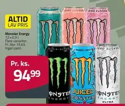 Fleggaard Monster Energy, DKK 94.99 tilbud