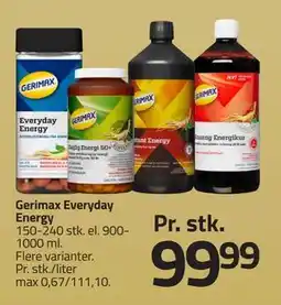 Fleggaard Gerimax Everyday Energy, DKK 99.99 tilbud