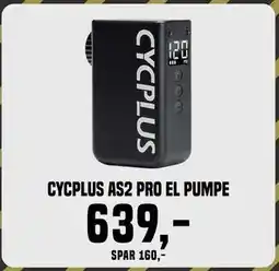 Børkop Cykler Cycplus AS2 Pro el pumpe, DKK 639 tilbud