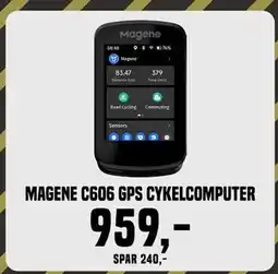 Børkop Cykler Magene C606 GPS Cykelcomputer, DKK 959 tilbud