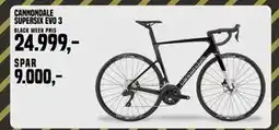 Børkop Cykler Cannondale SuperSix Evo 3, DKK 24999 tilbud
