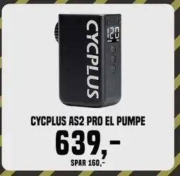 Børkop Cykler Cycplus AS2 Pro el pumpe, DKK 639 tilbud