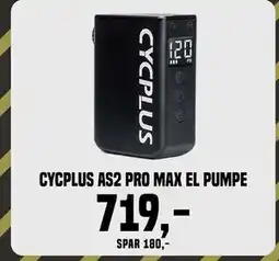 Børkop Cykler Cycplus AS2 Pro Max el pumpe, DKK 719 tilbud