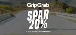 Børkop Cykler SPAR 20%. PÅ ALLE PRODUKTER FRA GRIPGRAB tilbud
