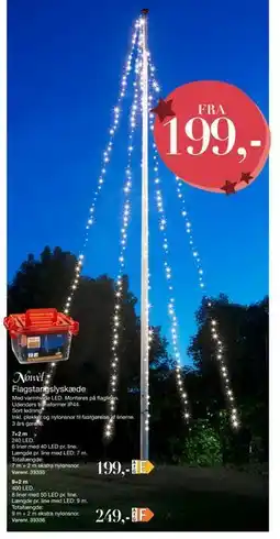 Harald Nyborg Flagstangslyskæde tilbud