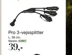 Harald Nyborg Pro 3-vejssplitter, DKK 39 tilbud