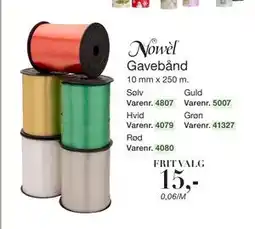 Harald Nyborg Gavebånd, DKK 15 tilbud