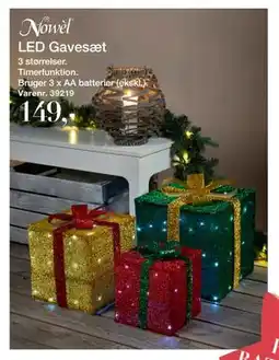 Harald Nyborg LED Gavesæt, DKK 149 tilbud