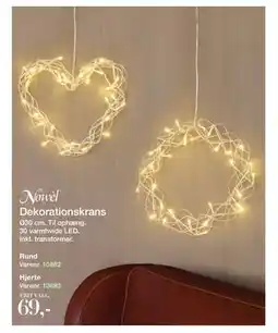 Harald Nyborg Dekorationskrans, DKK 69 tilbud