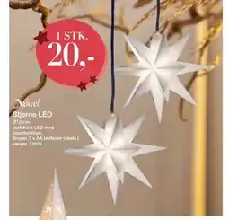 Harald Nyborg Stjerne LED, DKK 20 tilbud