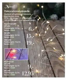 Harald Nyborg Dekorationslyskæde tilbud