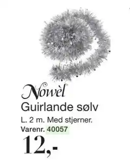 Harald Nyborg Guirlande sølv, DKK 12 tilbud