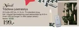 Harald Nyborg Trådløse juletræslys, DKK 199 tilbud
