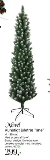 Harald Nyborg Kunstigt juletræ ”sne”, DKK 299 tilbud