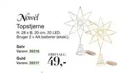 Harald Nyborg Topstjerne, DKK 49 tilbud