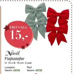 Harald Nyborg Fløjlssløjfer, DKK 15 tilbud