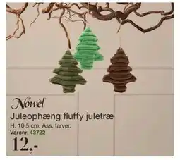 Harald Nyborg Juleophæng fluffy juletræ, DKK 12 tilbud