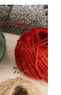 Harald Nyborg Gavebånd Jute 35 m. Rød, DKK 15 tilbud