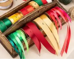 Harald Nyborg Satinbånd 5 forskellige farve nuancer. I alt, DKK 15 tilbud