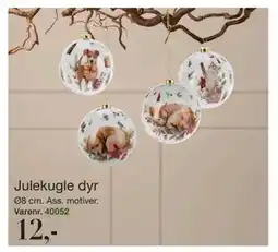 Harald Nyborg Julekugle dyr, DKK 12 tilbud