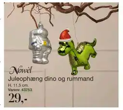 Harald Nyborg Juleophæng dino og rummand, DKK 29 tilbud