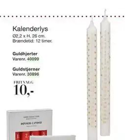 Harald Nyborg Kalenderlys, DKK 10 tilbud