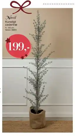 Harald Nyborg Kunstigt cedertræ, DKK 199 tilbud