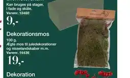 Harald Nyborg Dekorationsmos, DKK 19 tilbud