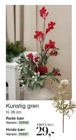 Harald Nyborg Kunstig gren, DKK 29 tilbud