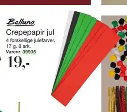 Harald Nyborg Crepepapir jul, DKK 19 tilbud