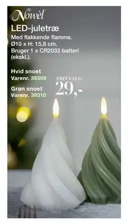 Harald Nyborg LED-juletræ, DKK 29 tilbud