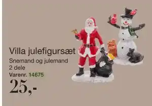 Harald Nyborg Villa julefigursæt, DKK 25 tilbud