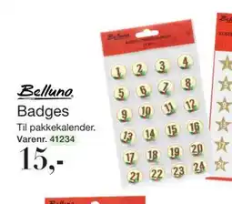 Harald Nyborg Badges, DKK 15 tilbud