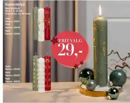 Harald Nyborg Kalenderlys, DKK 29 tilbud