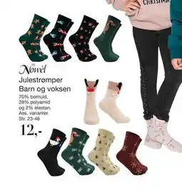 Harald Nyborg Julestrømper Barn og voksen, DKK 12 tilbud