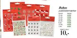 Harald Nyborg Juleklistermærker, DKK 10 tilbud