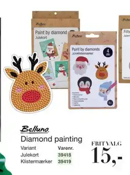 Harald Nyborg Diamond painting, DKK 15 tilbud