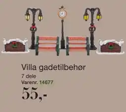 Harald Nyborg Villa gadetilbehør, DKK 55 tilbud