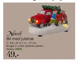 Harald Nyborg Bil med juletræ, DKK 49 tilbud