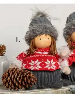 Harald Nyborg Nordisk nisse dreng H. 22 cm, DKK 39 tilbud