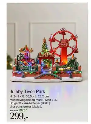 Juleby Tivoli Park, DKK 299
