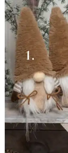 Harald Nyborg Naturnisse pige H. 23 cm, DKK 25 tilbud