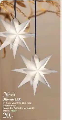 Harald Nyborg Stjerne LED, DKK 20 tilbud