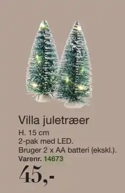 Harald Nyborg Villa juletræer, DKK 45 tilbud