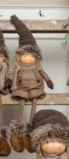 Harald Nyborg Naturnisse med slaskeben dreng H. 51 cm, DKK 79 tilbud