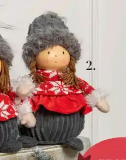 Harald Nyborg Nordisk nisse pige H. 22 cm, DKK 39 tilbud