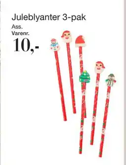 Harald Nyborg Juleblyanter 3-pak, DKK 10 tilbud
