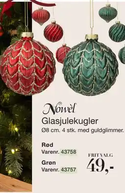 Harald Nyborg Glasjulekugler, DKK 49 tilbud