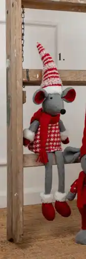 Harald Nyborg Julemus H. 50 cm., DKK 55 tilbud