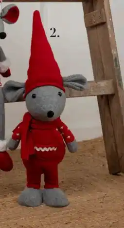 Harald Nyborg Julemus H. 57 cm., DKK 55 tilbud